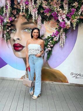 Zara White Crochet Strapless Crop Top